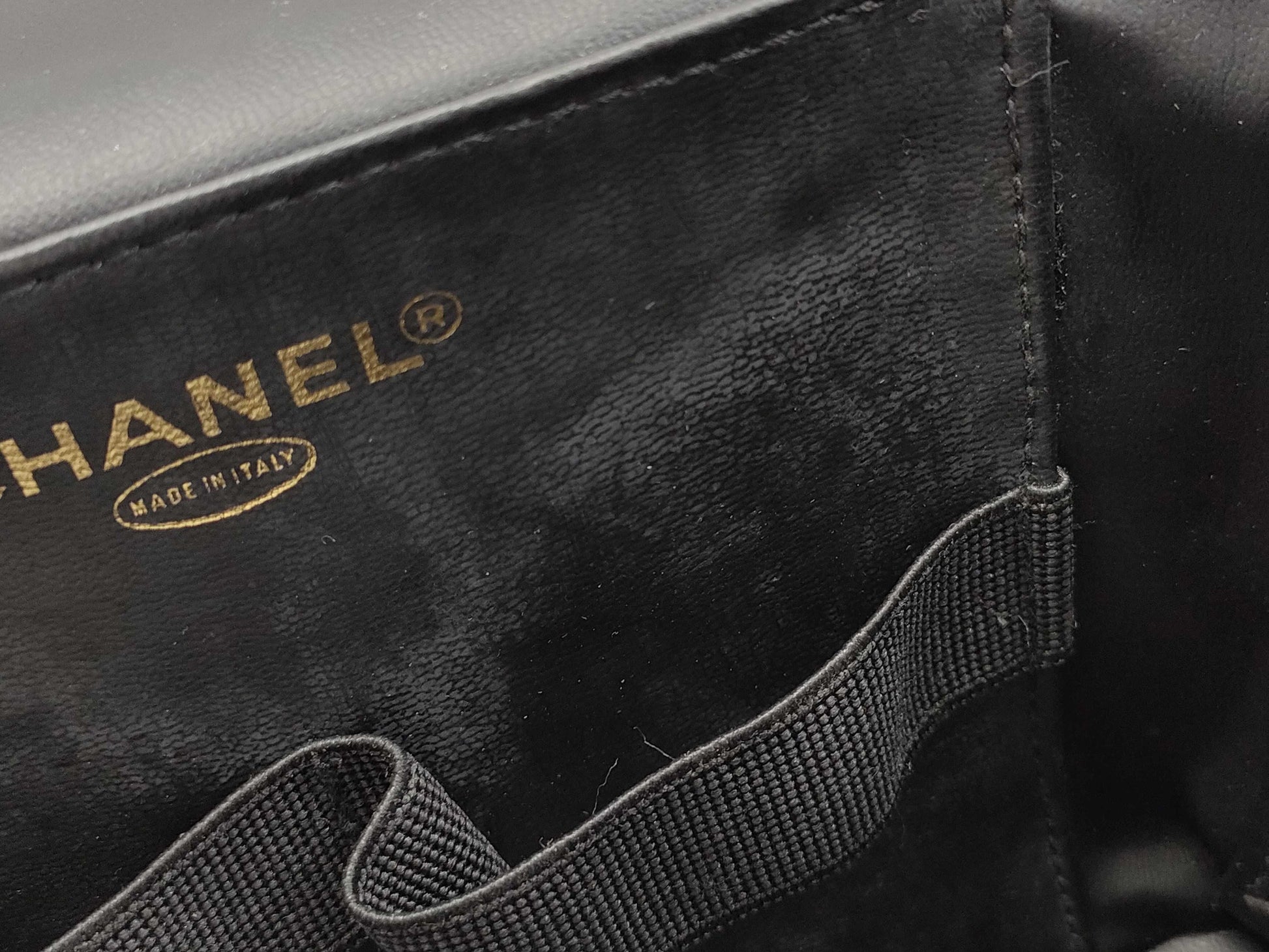 CHANEL Caviar Skin Vanity Handbag