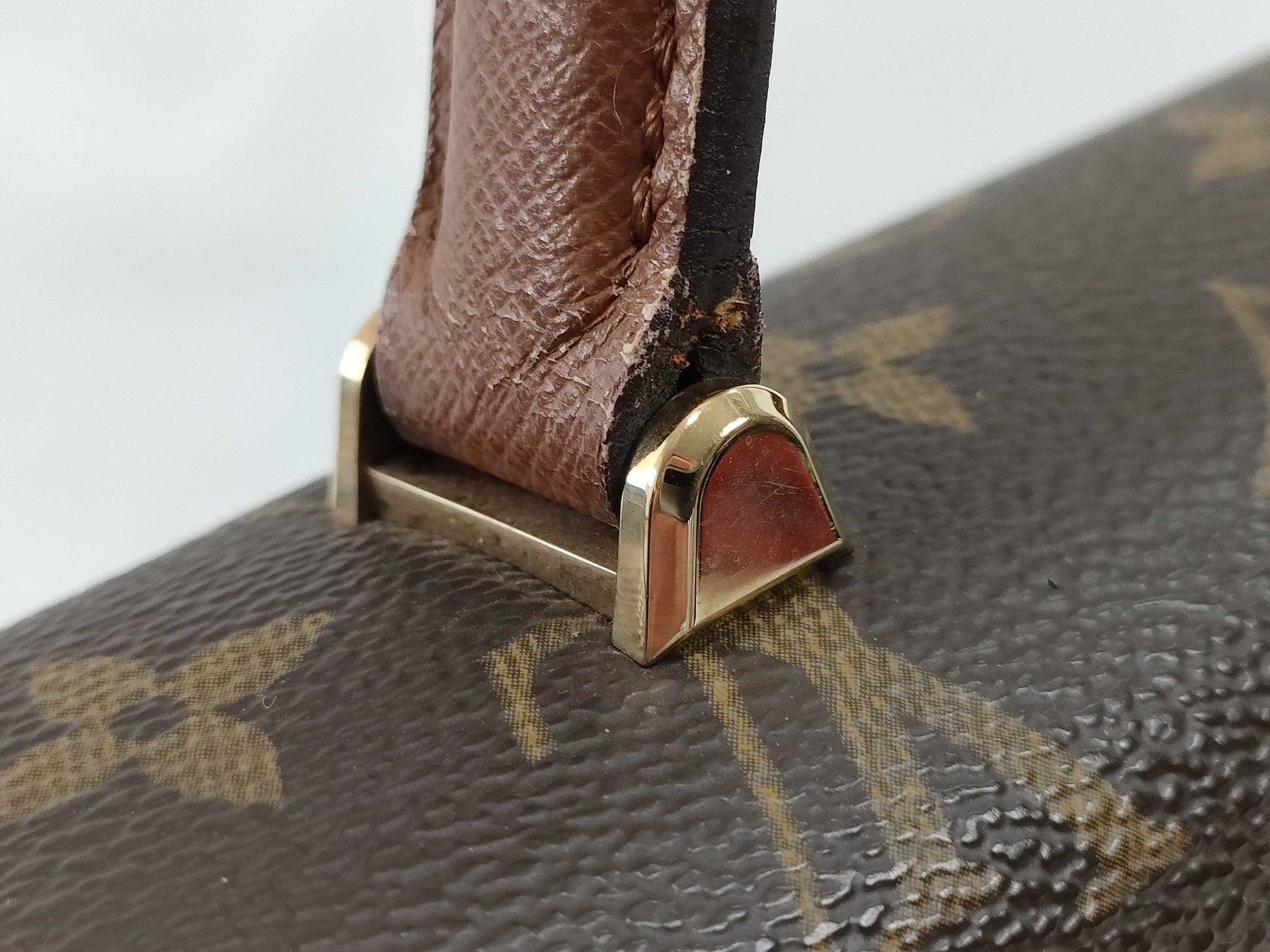 LOUIS VUITTON Monogram Malesherbes Handbag