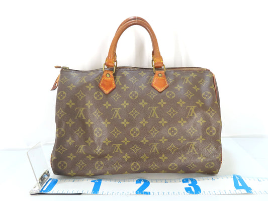 LOUIS VUITTON Monogram Speedy Boston Bag