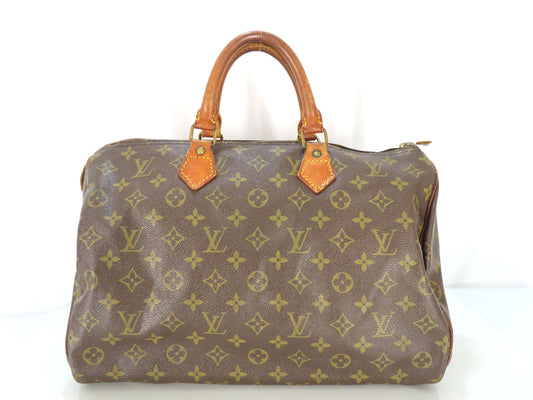 LOUIS VUITTON Monogram Speedy Boston Bag