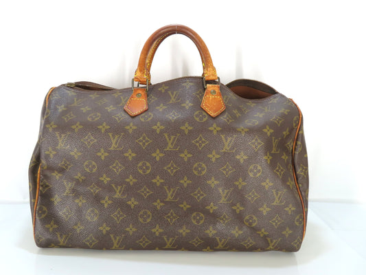 LOUIS VUITTON Monogram Speedy Boston Bag