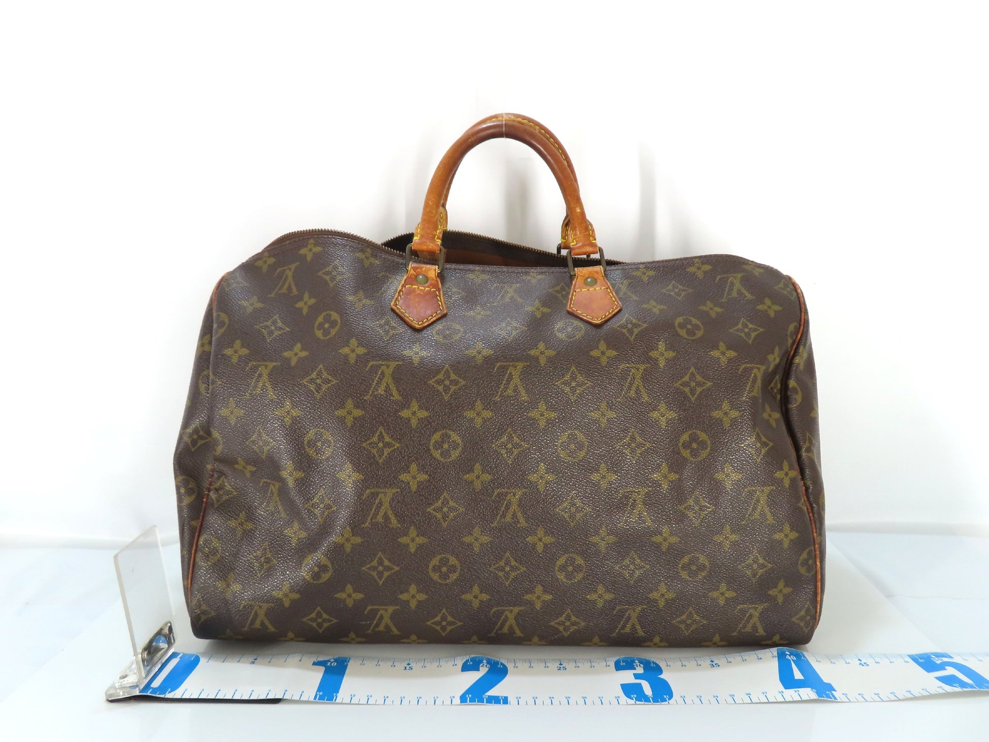 LOUIS VUITTON Monogram Speedy Boston Bag