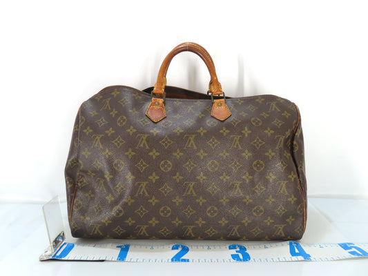 LOUIS VUITTON Monogram Speedy Boston Bag