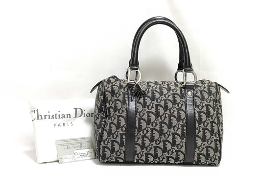 Dior Trotter Mini Boston Handbag with Padlock