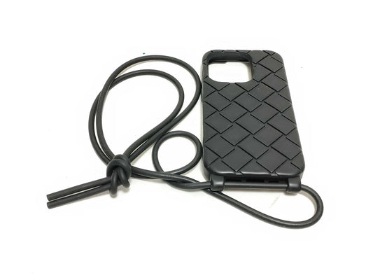 BOTTEGA VENETA iPhone Case, Shoulder Case, Smartphone Case, Black, Other Accessories