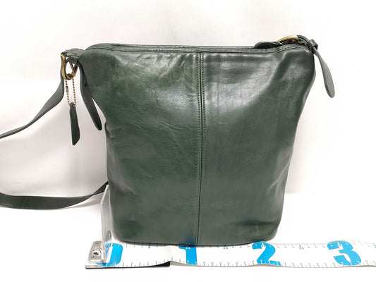 COACH Old Coach Green Shoulder Bag