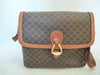 CELINE Macadam PVC Shoulder Bag M10 Brown
