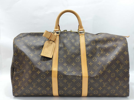 LOUIS VUITTON Monogram Keepall 55 Boston Bag SP0998 Boston Bag