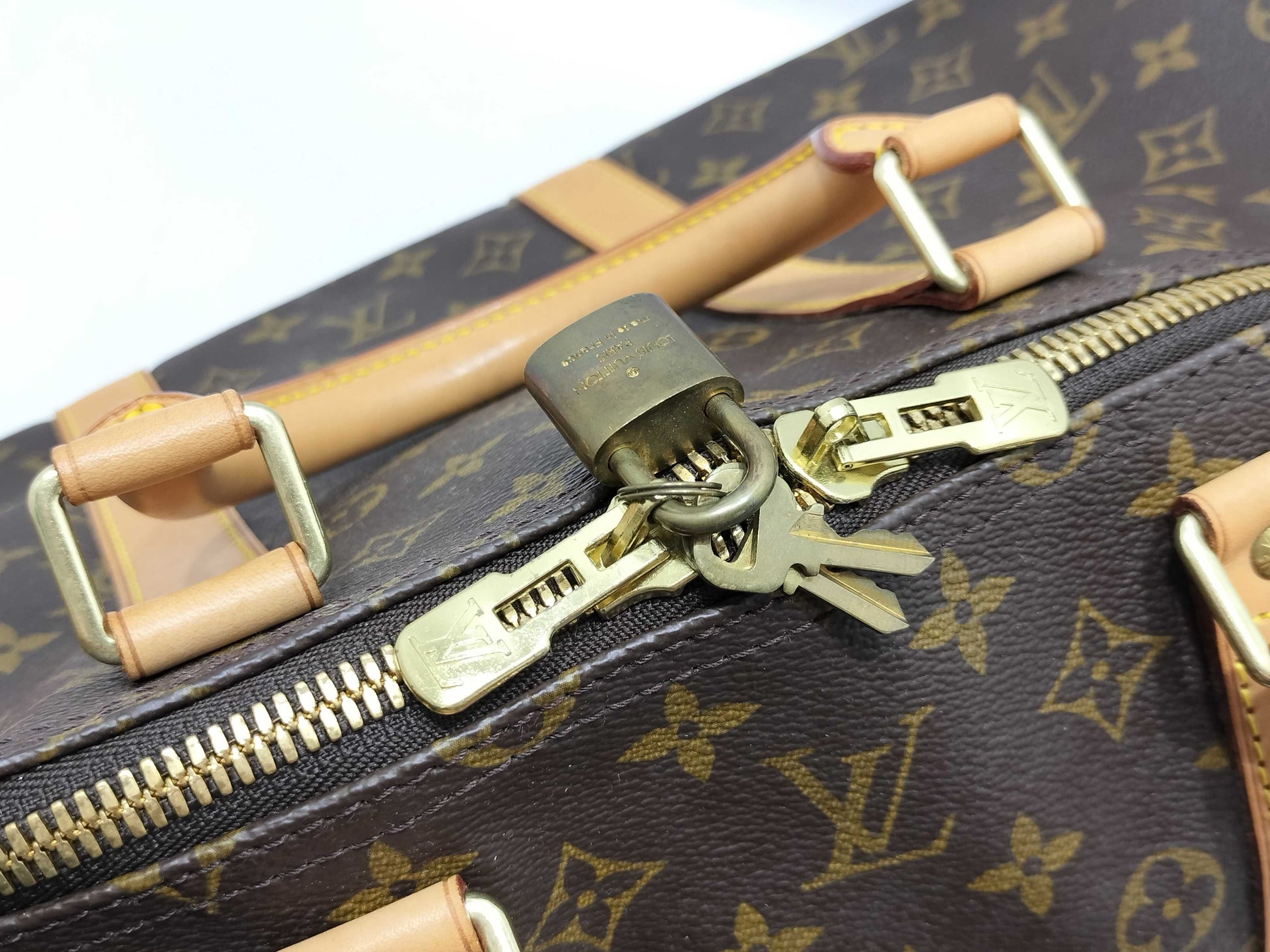 LOUIS VUITTON Monogram Keepall 55 Boston Bag SP0998 Boston Bag