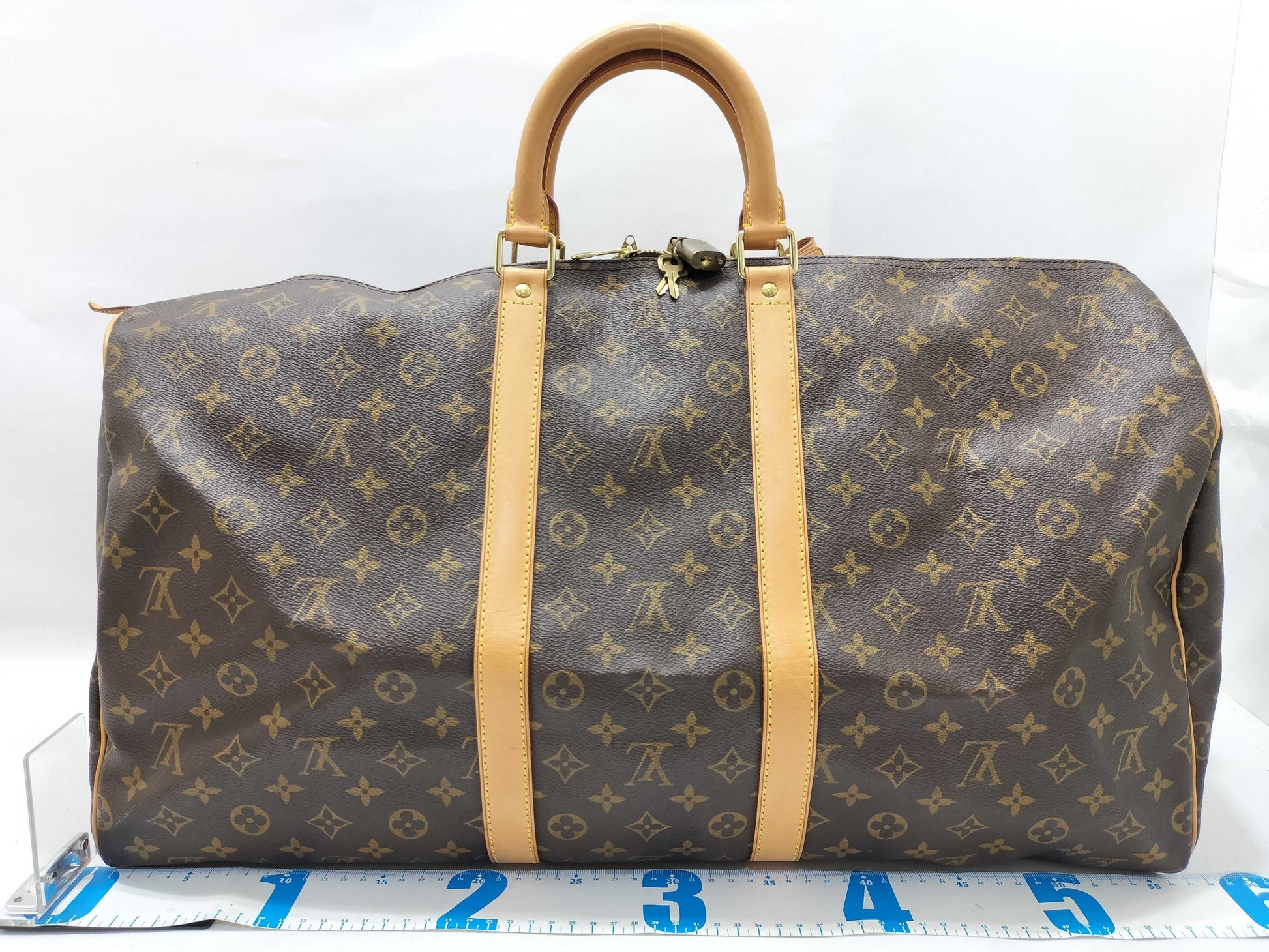 LOUIS VUITTON Monogram Keepall 55 Boston Bag SP0998 Boston Bag