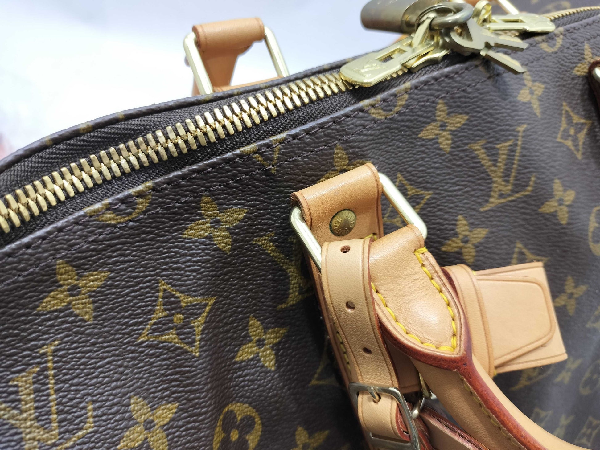 LOUIS VUITTON Monogram Keepall 55 Boston Bag SP0998 Boston Bag