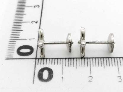 Tiffany & Co. Victoria Diamond PT950 3.3g Earrings 
