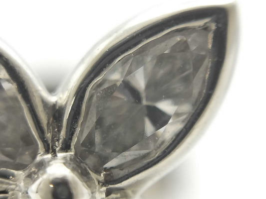 Tiffany & Co. Victoria Diamond PT950 3.3g Earrings 