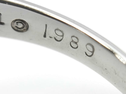 Tiffany & Co. Butterfly Motif Diamond Ring in PT950, 7.2g 