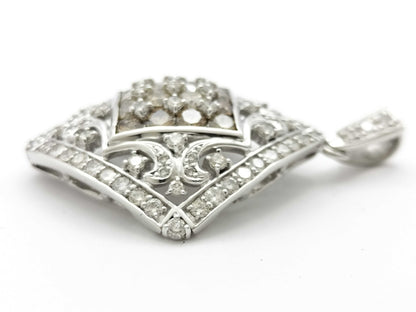 D3.30ct K18WG 9.9g Pendant Top 