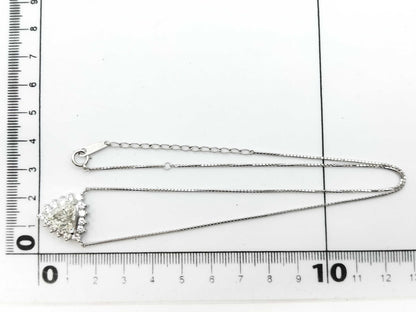 D2.035ct FD1.00ct PT900/850 8.1g Necklace 