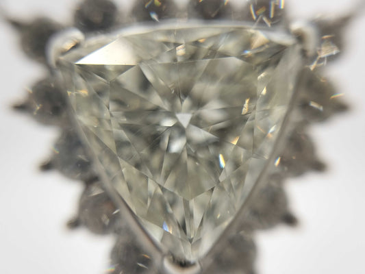 D2.035ct FD1.00ct PT900/850 8.1g Necklace 