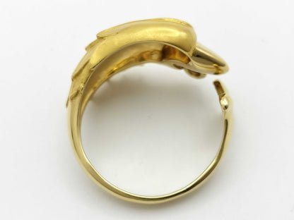 Carrera y Carrera Eagle Motif Diamond 750 6.9g Ring 