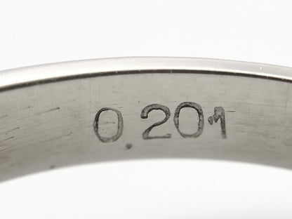 D0.201ct PT900 5.1g Ring 