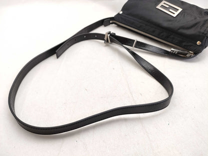 FENDI Mamma Bucket Zucchino/Nylon Shoulder Bag