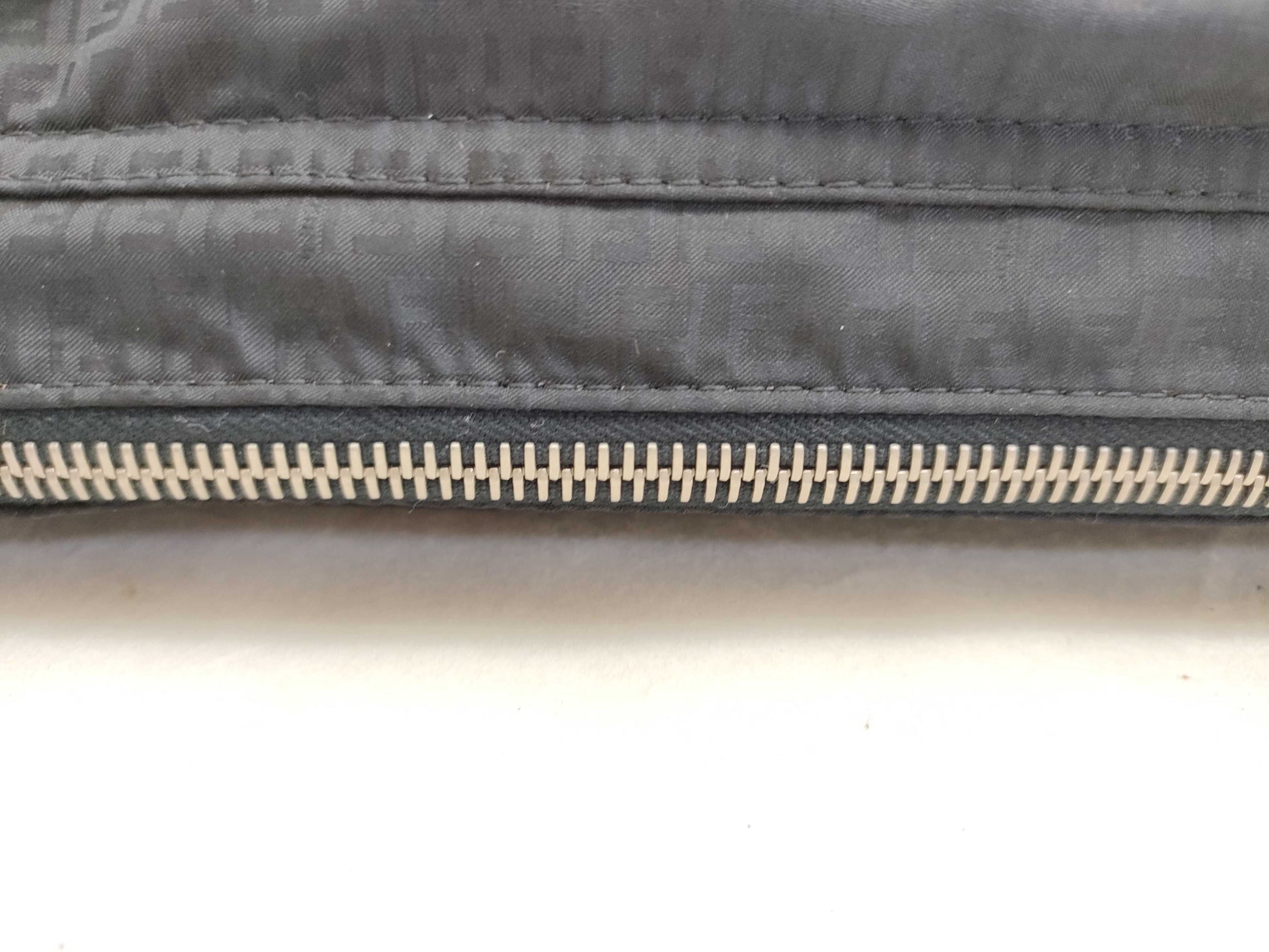 FENDI Mamma Bucket Zucchino/Nylon Shoulder Bag