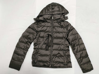 BURBERRY London Down Jacket, Size 38, Brown