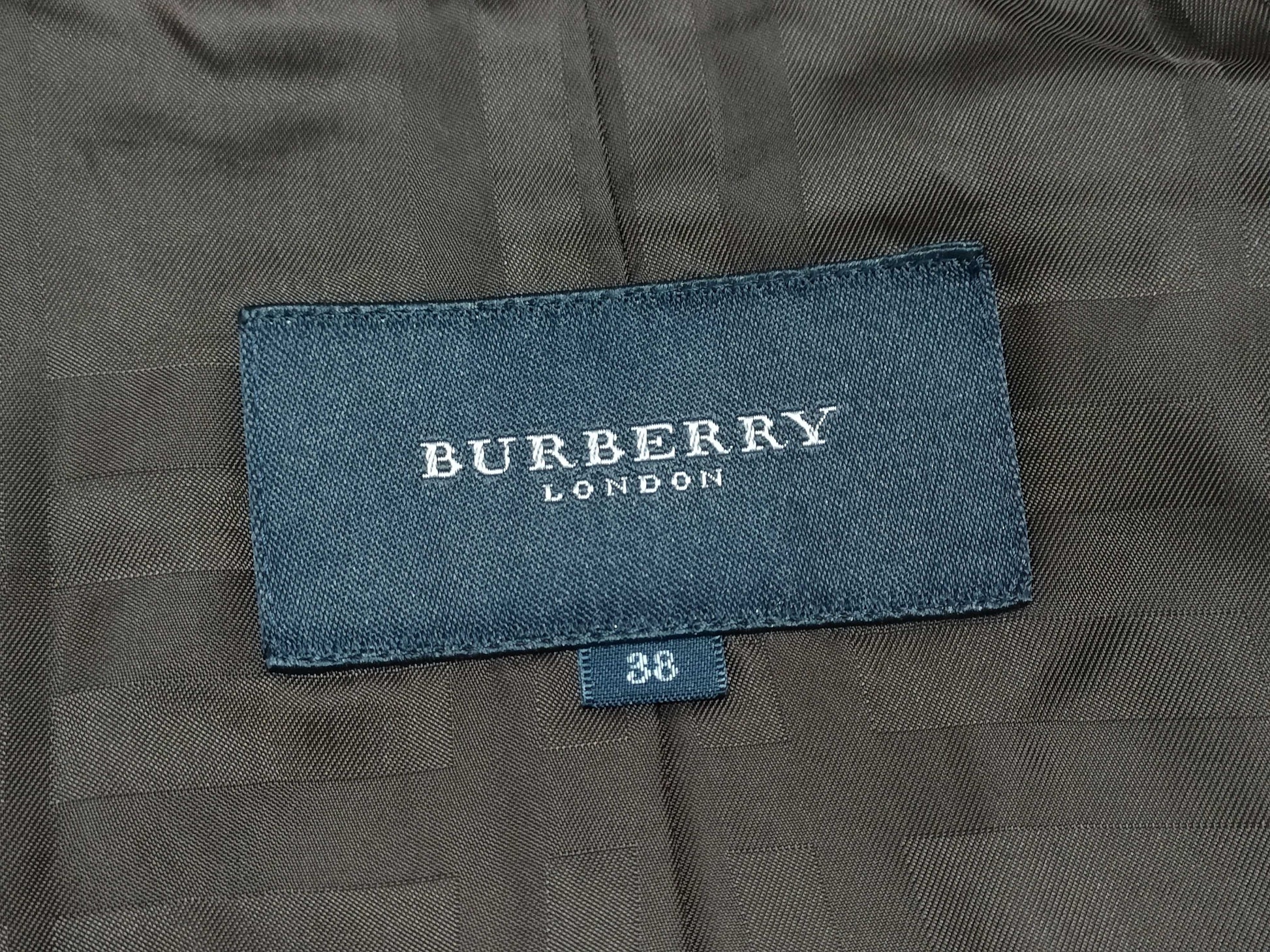 BURBERRY London Down Jacket, Size 38, Brown