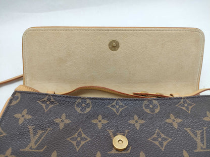 LOUIS VUITTON Monogram LV Monogram Pochette Twin GM M51852 CA0050 Shoulder Bag