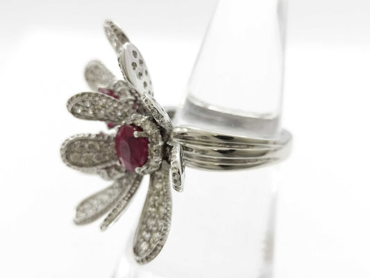 R3.03ct D2.05ct 750 14.6g Ring 