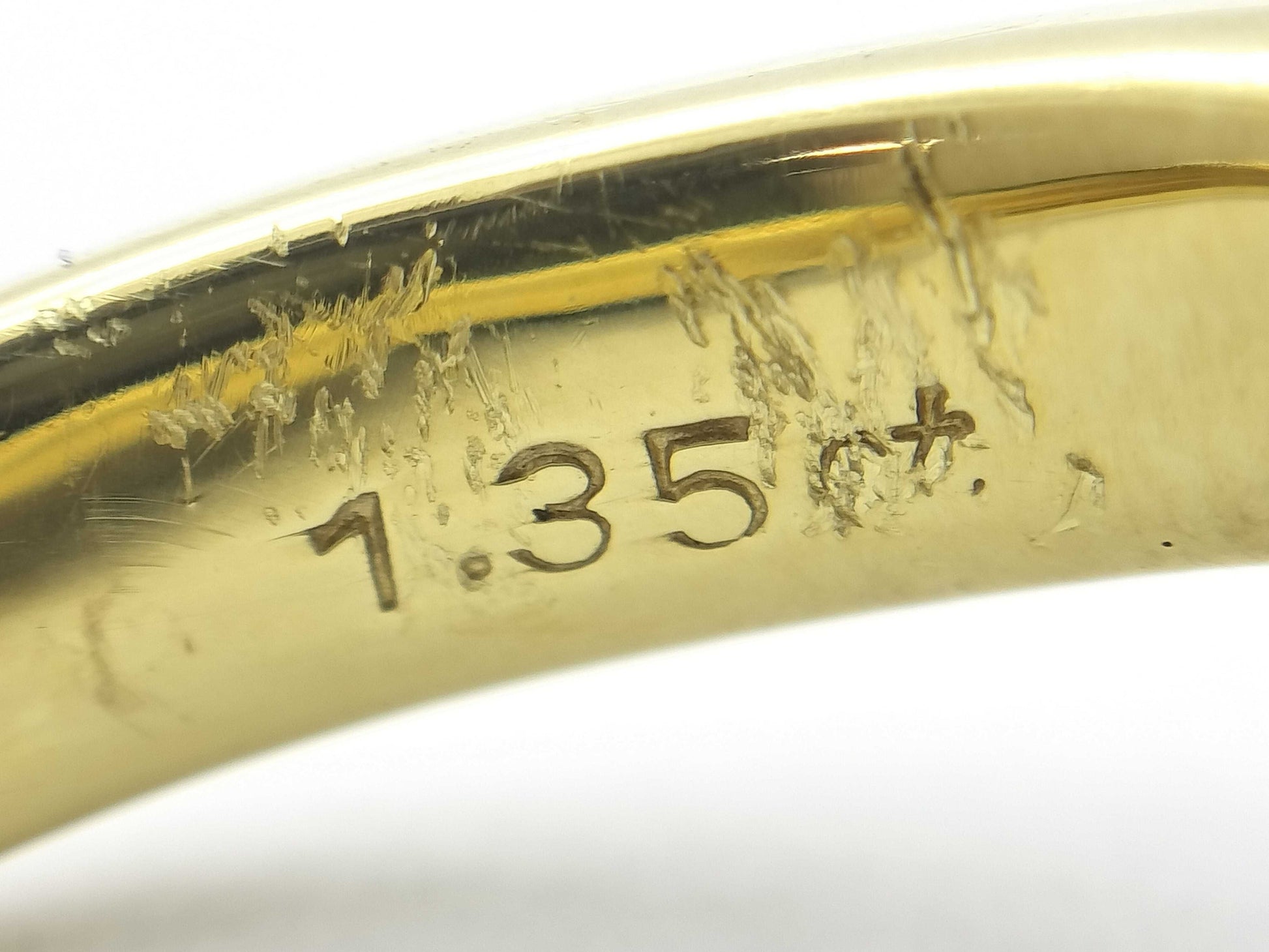 White South Sea Pearl, Diameter: Approx. 13.1mm, D1.35ct, 10.6g, 18K Gold Ring 