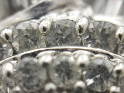E3.73ct D2.07ct PT900 19.9g Ring 