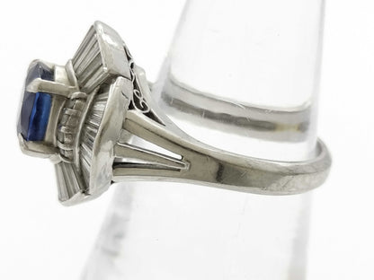 S2.18ct D0.96ct PT900 10.0g Ring 