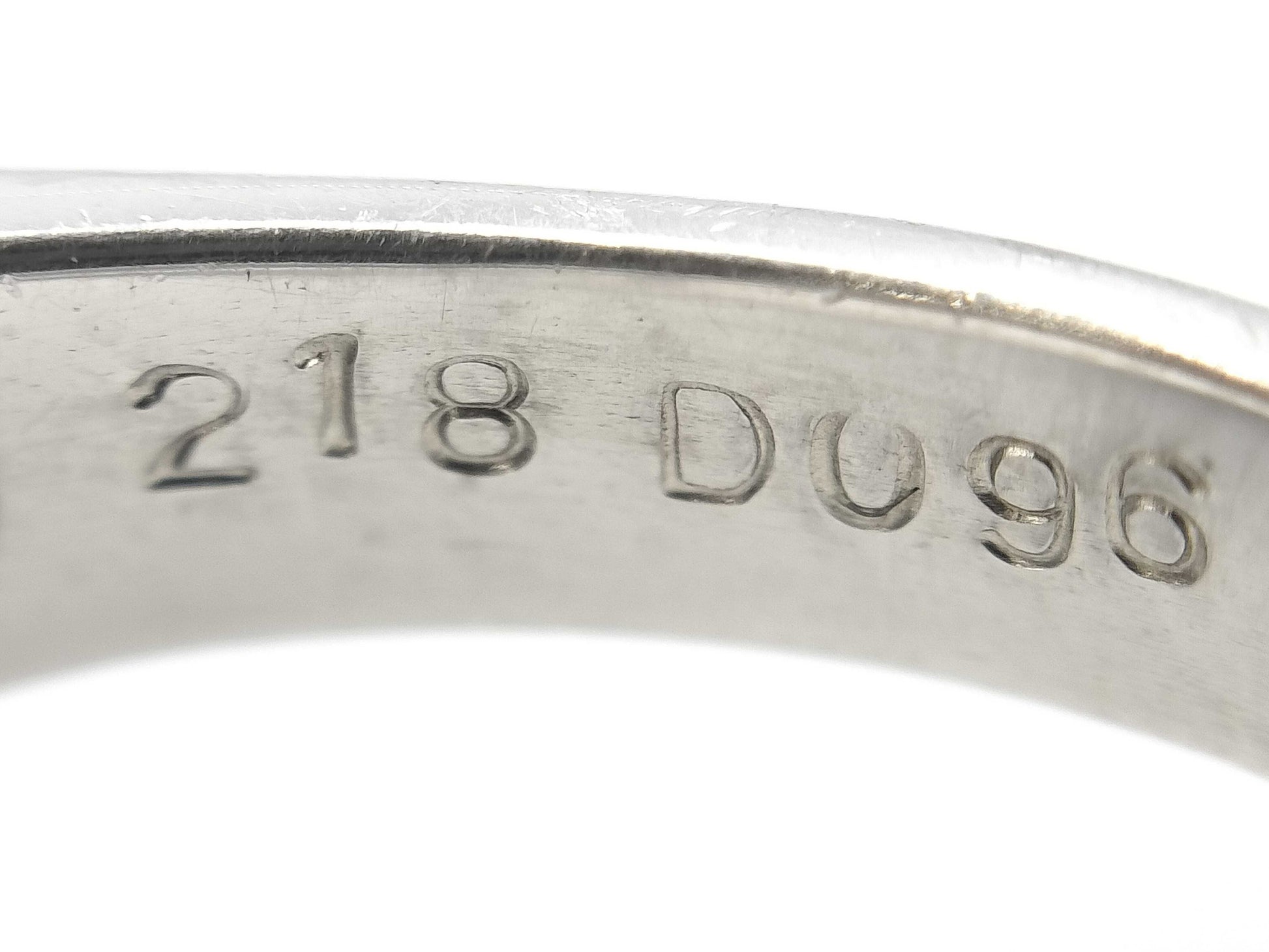 S2.18ct D0.96ct PT900 10.0g Ring 