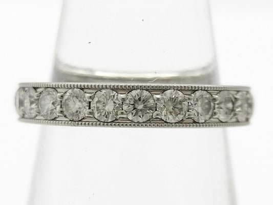 Tiffany & Co. Full Eternity PT950 5.7g Ring 