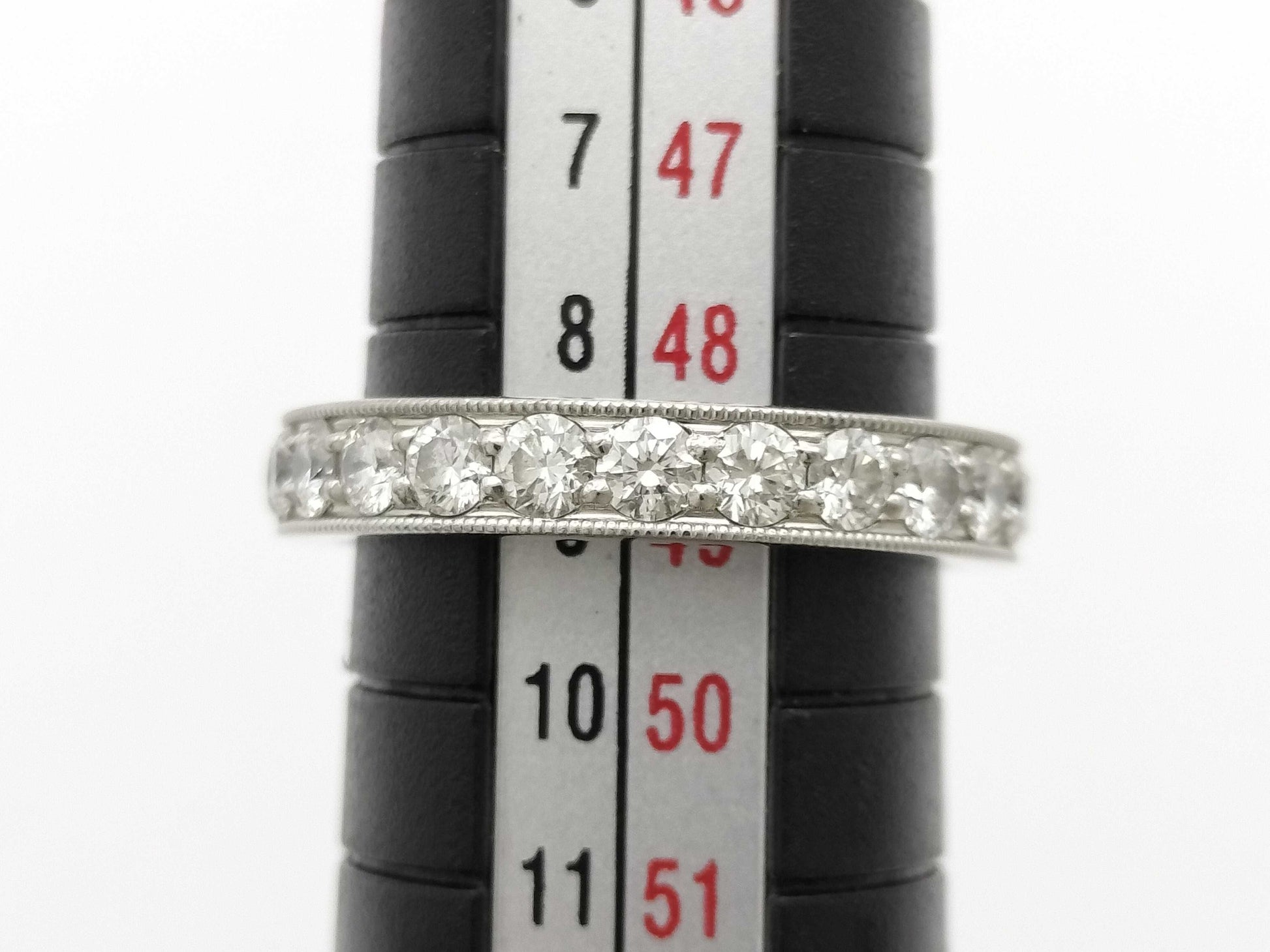 Tiffany & Co. Full Eternity PT950 5.7g Ring 