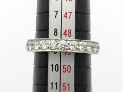 Tiffany & Co. Full Eternity PT950 5.7g Ring 