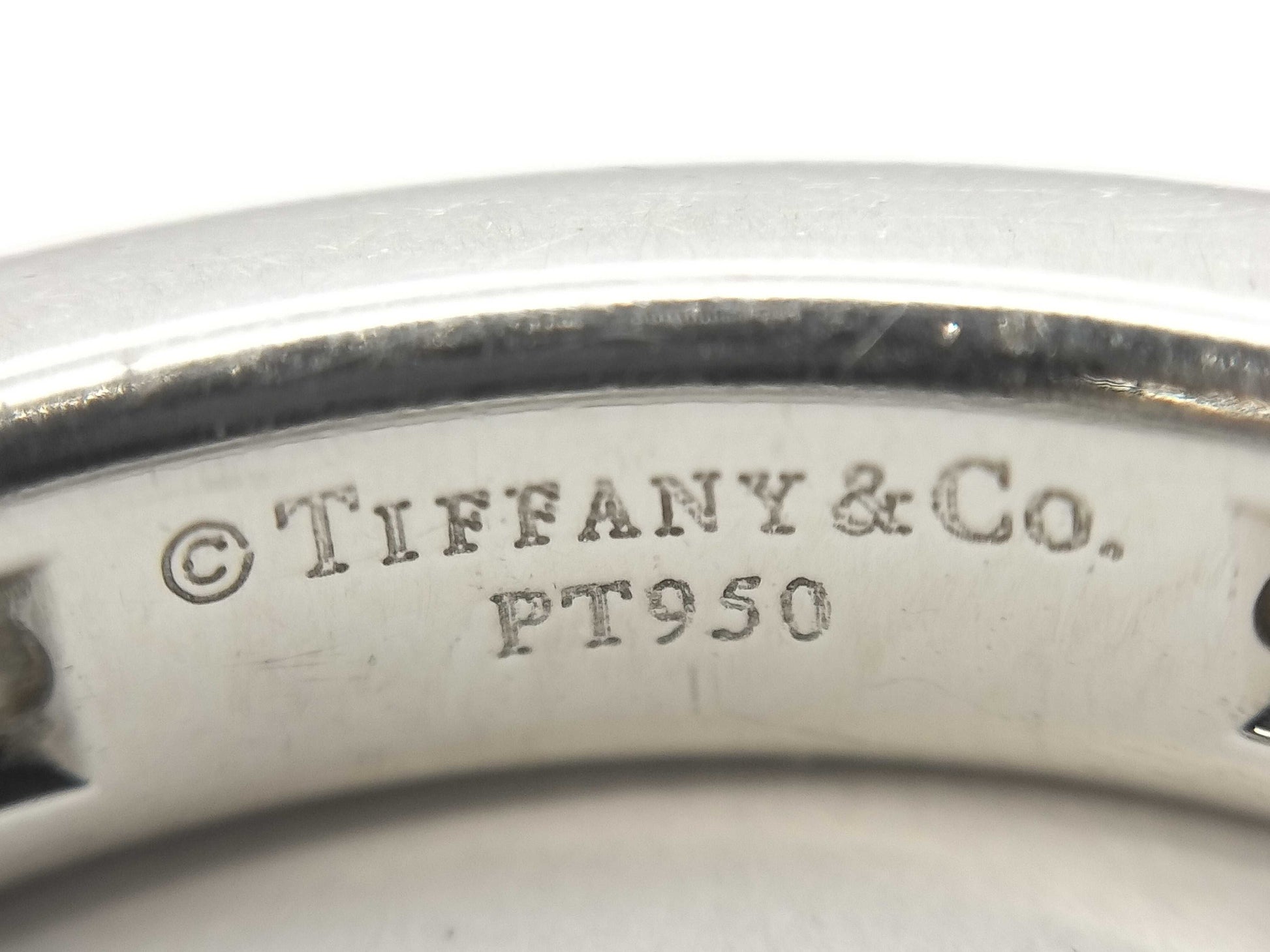 Tiffany & Co. Full Eternity PT950 5.7g Ring 