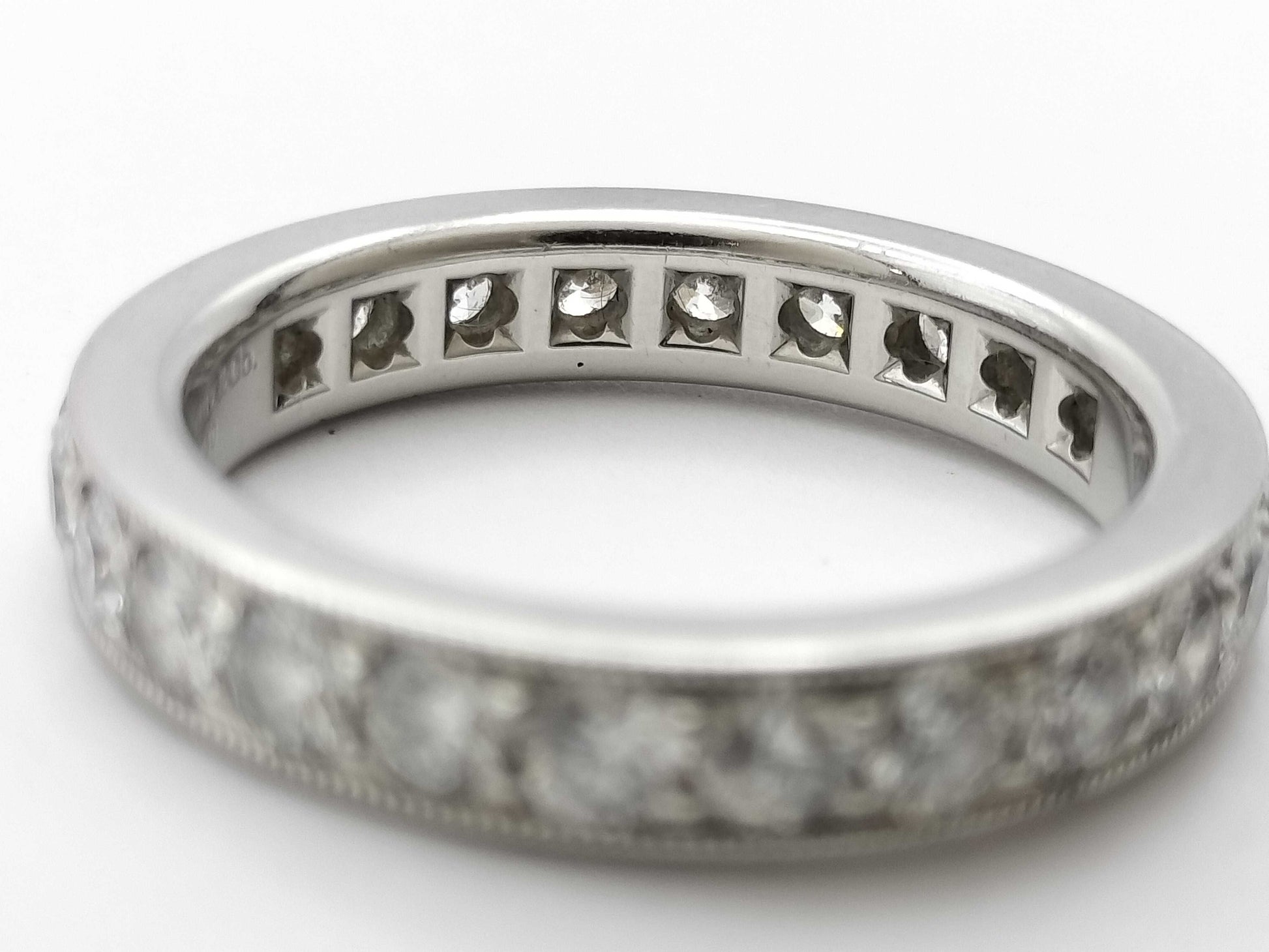 Tiffany & Co. Full Eternity PT950 5.7g Ring 