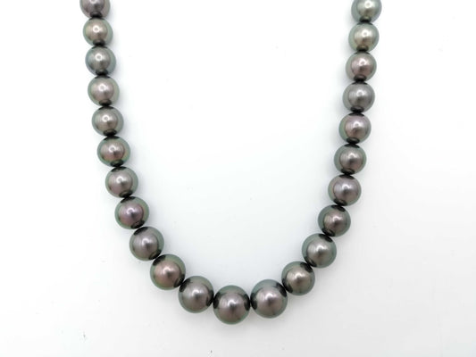 TASAKI Pearl Necklace, approx. 8.3-11.5mm diameter, 0.01ct, 18K White Gold, 62.6g 