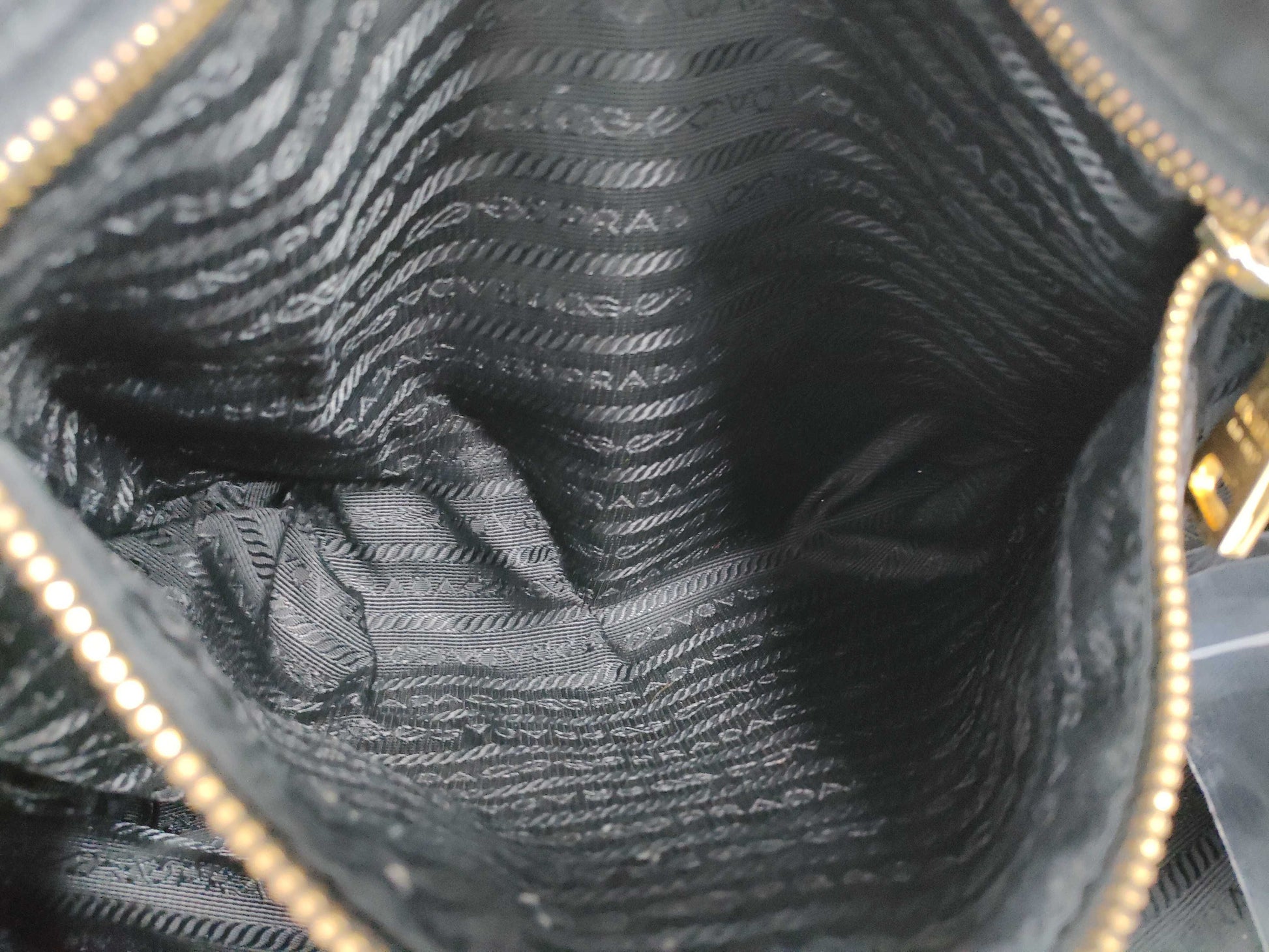 PRADA Nylon Prada Tote Bag Nylon Black Tote Bag