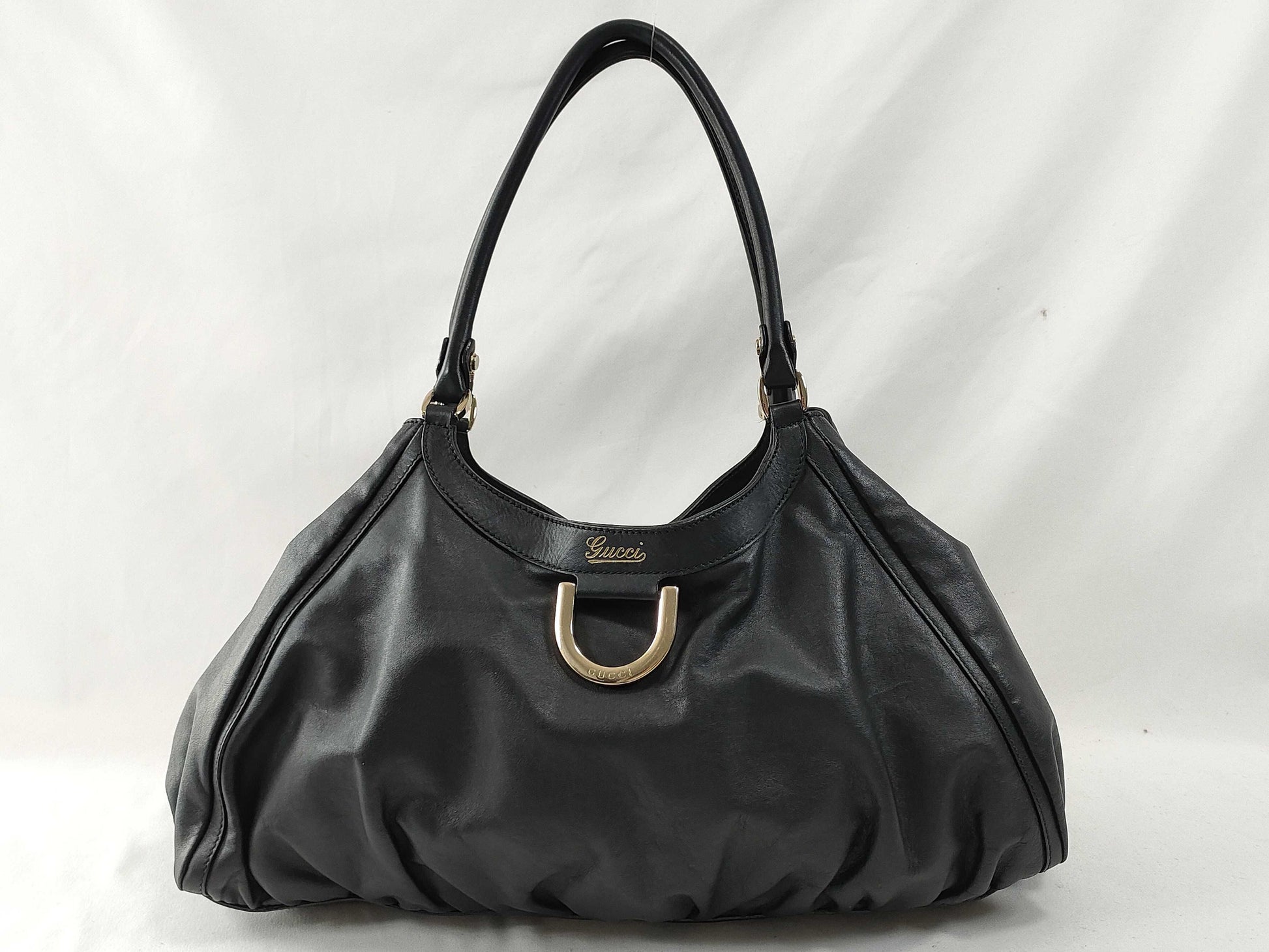 GUCCI Abbey Line Bag Black Handbag