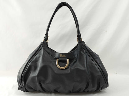 GUCCI Abbey Line Bag Black Handbag