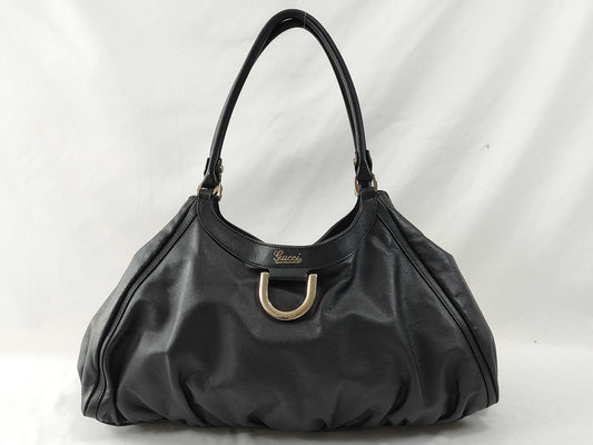 GUCCI Abbey Line Bag Black Handbag
