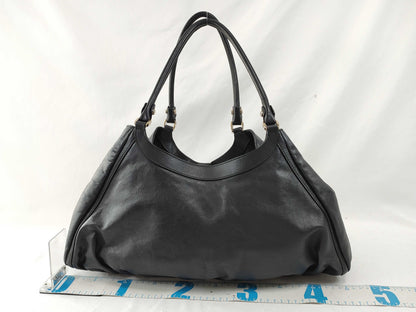GUCCI Abbey Line Bag Black Handbag