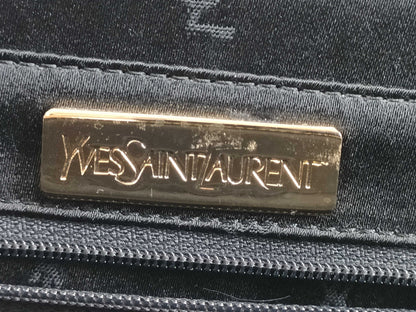 Yves Saint Laurent Tote Bag, Leather, Black, Gold Hardware, Shoulder Bag