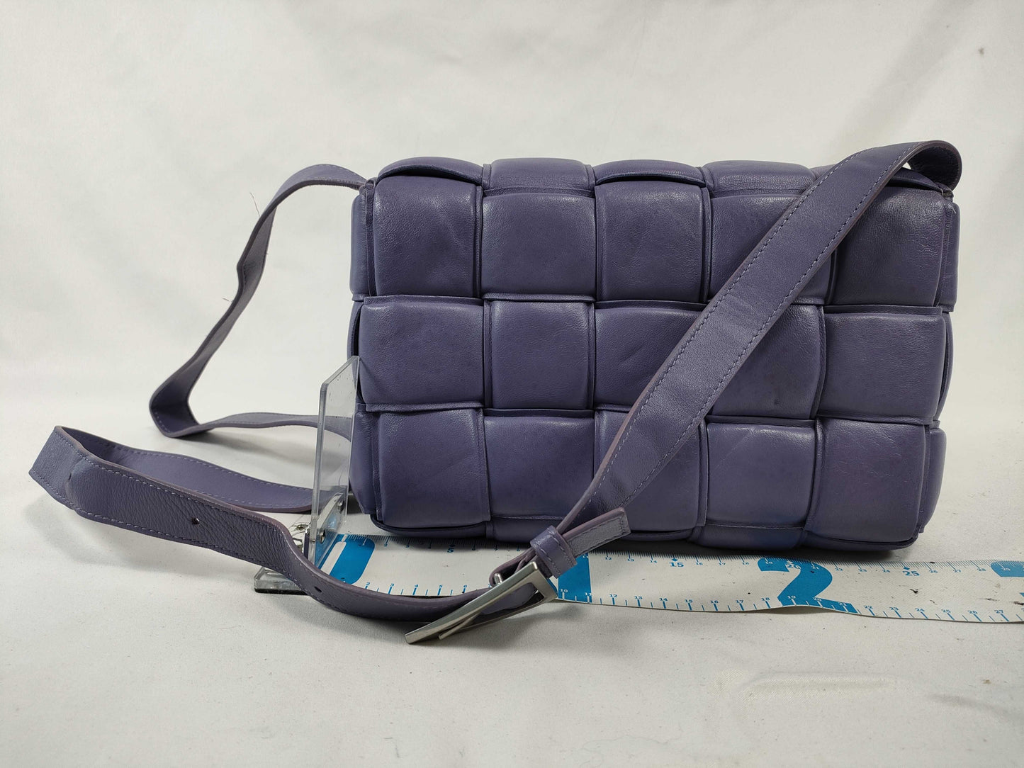BOTTEGA VENETA Padded Cassette Intrecciato Shoulder Bag with Dust Bag