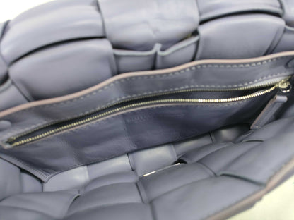 BOTTEGA VENETA Padded Cassette Intrecciato Shoulder Bag with Dust Bag