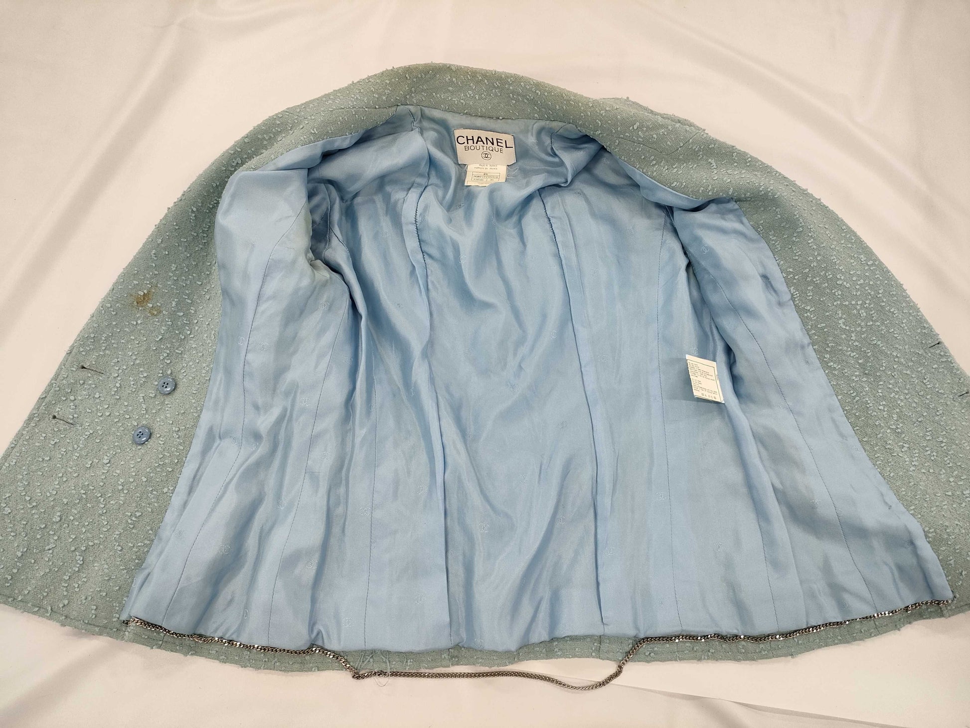 CHANEL CHANEL VINTAGE Tweed Suit Set with hangers Other Apparel