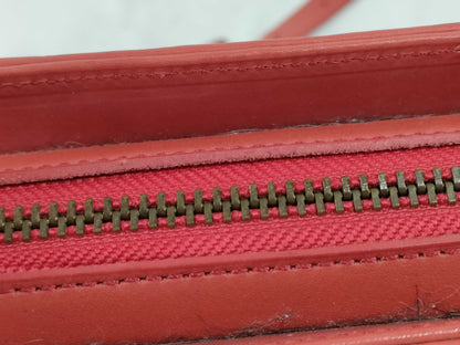 COACH OLD COACH 2-way leather handbag in red