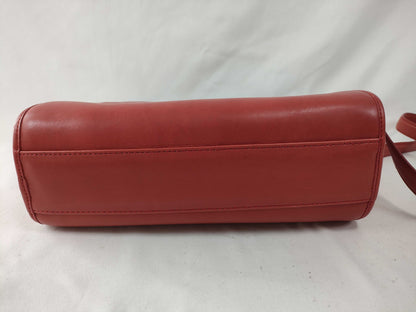 COACH OLD COACH 2-way leather handbag in red